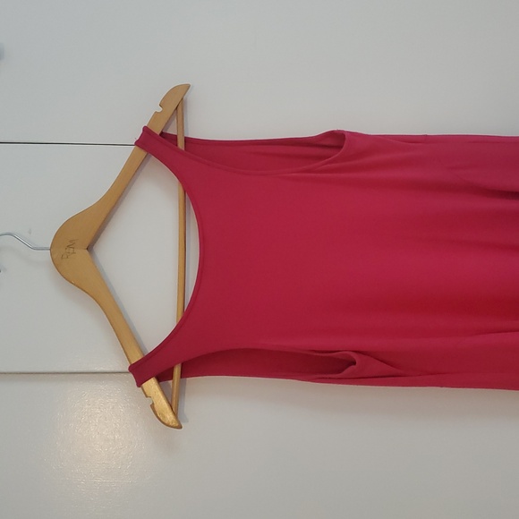 Eileen Fisher Pink Sleeveless Lantern Sundress - Picture 7 of 10